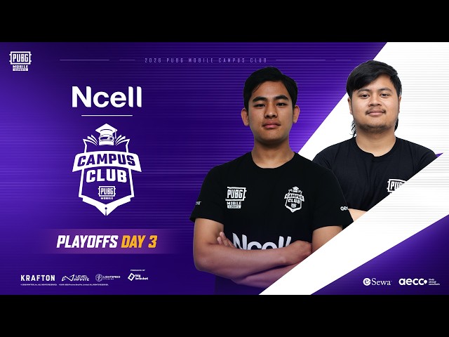 [NP] PUBG MOBILE CAMPUS CLUB NEPAL 2026 – PLAYOFFS DAY 3 | The Pressure Zone