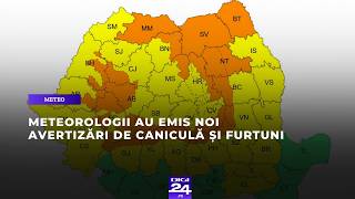 Meteorologii au emis noi avertizări de caniculă și furtuni: „Ploile nu vor compensa lipsa de apă”