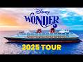 Disney Wonder Full Ship Tour 2025 Including NEW Changes