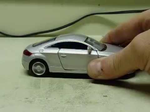 1:32 scale Audi TT Unmarked Police car with working LEDs