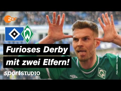 HSV – Werder Bremen Highlights | 2. Bundesliga, 24. Spieltag 2021/22 | sportstudio