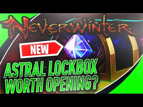 NEW Astral Lockbox Rewards - Best in Slot Support Companion + More Cool Items in Neverwinter