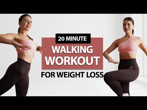 20 MIN FAT BURNING WALKING HOME WORKOUT- Do This Every Day for Weight Loss