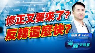 指數要出現第二隻腳嗎? 現在要多還是空，海豚告訴你｜海豚交易室｜范振鴻 (圖)