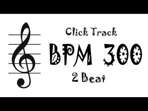 【BPM 300】Drum 2Beat - Rhythm Track Metronome
