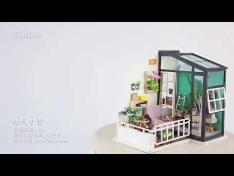 Robotime: Balcony Daydreaming - 3D Παζλ (1:24)