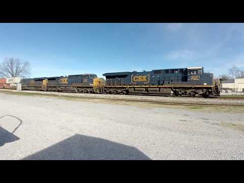 CSX Q125 with 3021, 585 & 3133