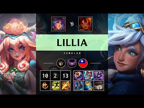 Lillia Jungle vs Taliyah - TW Master Patch 25.05