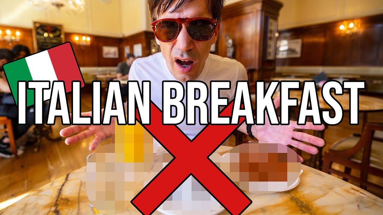 Why Italian Breakfasts Are NOT What You Think 🇮🇹🥐☕