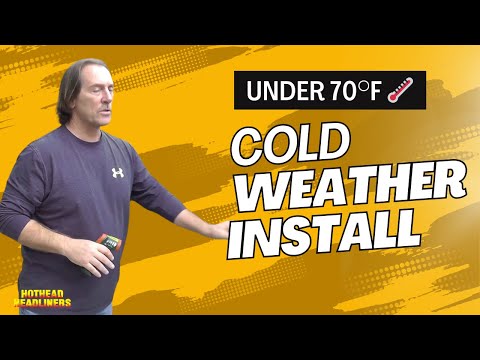 How to Install Jeep Headliners in Cold Weather | Hothead Headliners