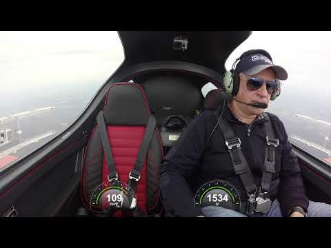 Stall or stalling Bristell aircraft.