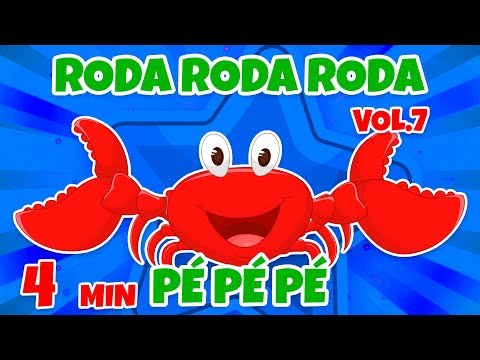 Roda Roda Roda Pé Pé Pé, O Filme Vol. 7 - Giramille 4 min | Desenho Animado Musical