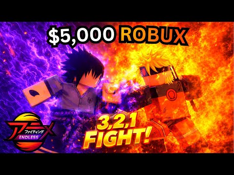 I Hosted the Anime Tournament of Power for 5,000 Robux 🔥 | Anime Fighting Simulator: Endless