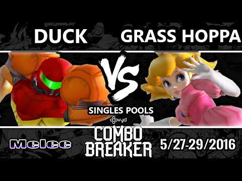 CB2016 Pools - Duck (Samus) Vs. Grass Hoppa (Peach) SSBM - Smash Melee