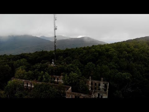 Overlook Mountain - Woodstock New York - Drone