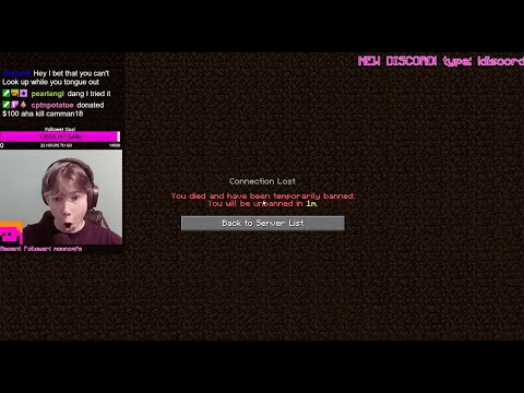 playing the hardest minecraft server - camman18 Full Twitch VOD