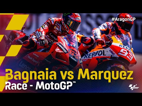 Bagnaia vs Marquez in Aragon | 2021 #AragonGP