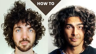 How To Make Coarse, Curly Hair Look Good ft. Jesse