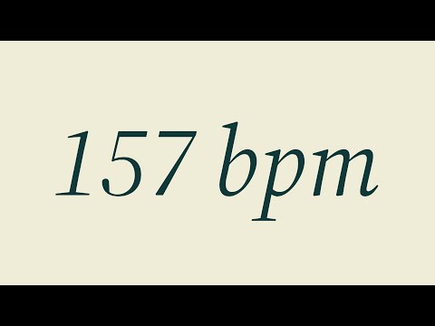 Metronome - 157 bpm