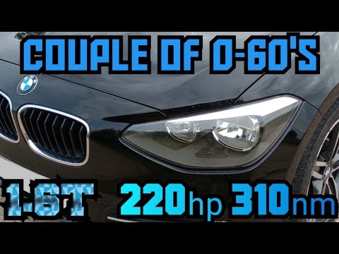 Thumbnail for Couple of 0-60's BMW 1 Series 116i 220hp 310nm 1.6T (N13 F20) #carmodification #cartuning by BMW, BMW 1 Series, Car