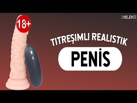 Dvn 13 Cm Güçlü Vantuza Sahip 20 Modlu Titreşimli Realistik Penis