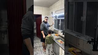 🏡❤️ NOITE COMO PAI SOLO - Depois da escola #vlog