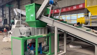 500 Kg/Hour Mini Industrial Shredder | Mixed Scrap Crushing Machine