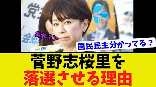 【衝撃】国民民主党から出馬する山尾氏が絶対に当選させてはいけない理由まとめ