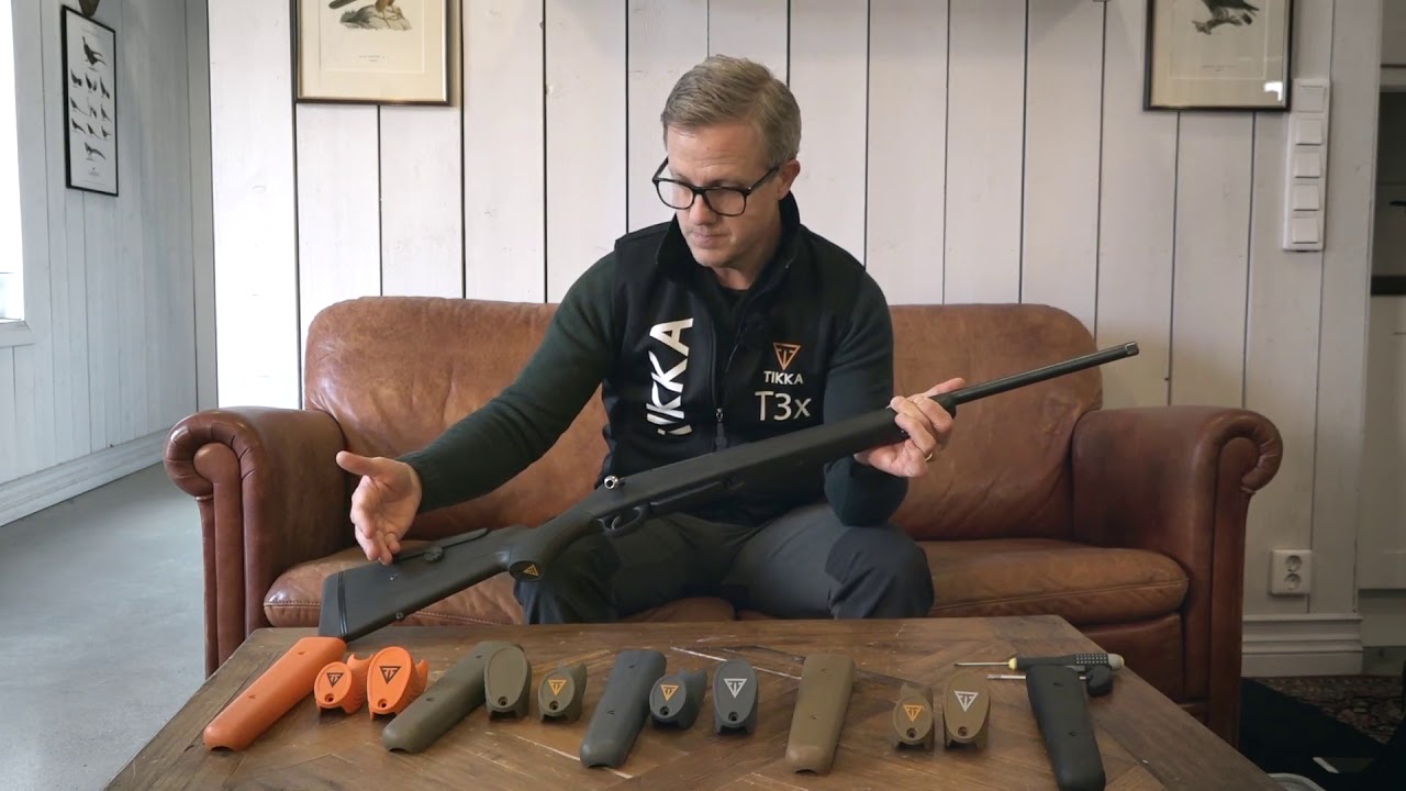 Пістолетна рукоятка T3x vertical Olive Green Tikka