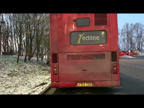 *Bus Walk Around* Redlines Volvo B7TL (Plaxton President) Y703 TGH