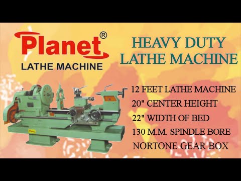 12 Feet Heavy Duty Lathe Machine