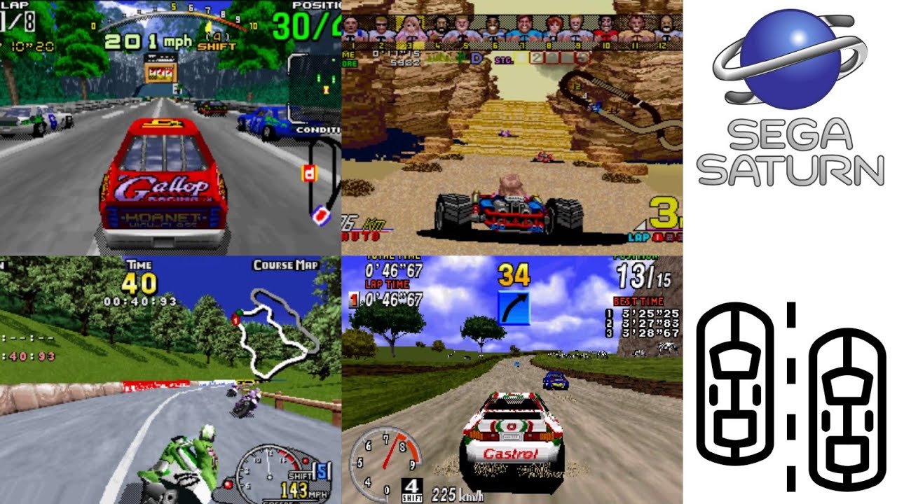 Top 30 Best Racing Games for Sega Saturn [Recommendation]