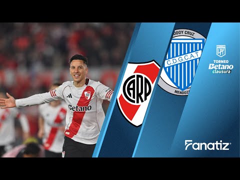 River Plate 4 vs. Godoy Cruz 2 - Game Highlights  #TorneoClausura2025