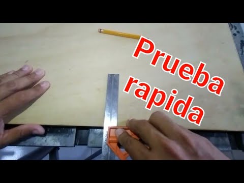 ¿Realmente tu escuadra está a 90°?