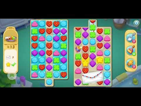 행복의저택/Matchington mansion Level 1672 Win Boosters(Coin)/Puzzle/Matchington/mansion