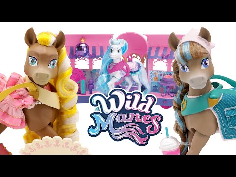 Ігровий набір з конем Wild Manes Трейлер (723324)