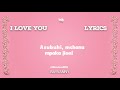 Rayvanny - I love you Official lyrics