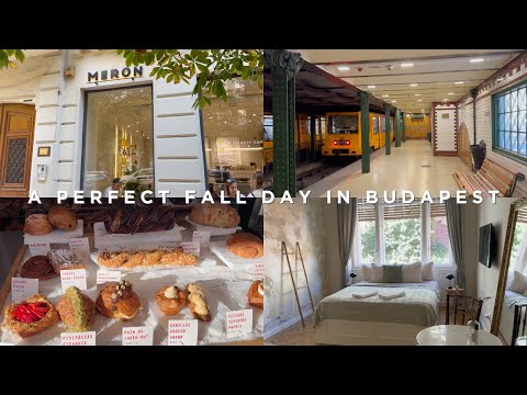Autumn in Budapest Vlog | Cozy Cafés, Bakeries, Design, Vintage, Restaurants, Books & Sightseeing