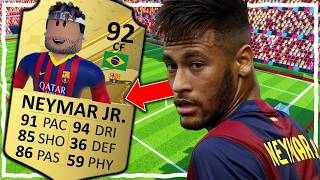 O NEYMAR JR do Barcelona voltou em grande estilo no Roblox Super League Soccer!
