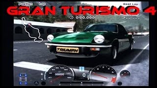 Gran Turismo 4 playing on the Playstation 2 / PS2