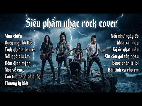 Siêu Phẩm Nhạc Rock Cover 🔥 Mưa Chiều - 50 Năm Về Sau - Xin Còn Gọi Tên Nhau