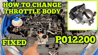 AUDI SEAT SKODA VW P012200 THROTTLE PEDAL POSITION SENSOR SWITCH A CIRCUIT LOW FIXED DIY