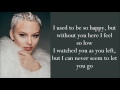 Never forget me - Zara larsson lyrics