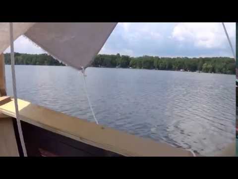 DIY square rigged sailboat