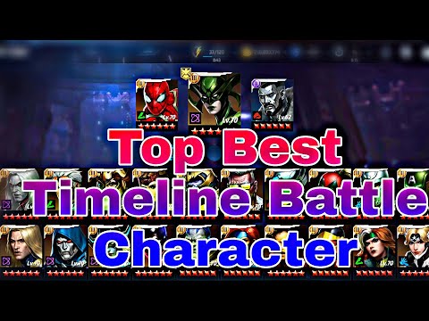 Top Best Characters!! For Timeline Battle! 2022 - Marvel Future Fight