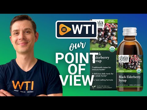 Gaia Herbs Black Elderberry Syrup - WTI product video review