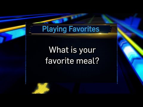 Playing Favorites: The Sports Stars of Tomorrow Reveal Their Favorite Meals