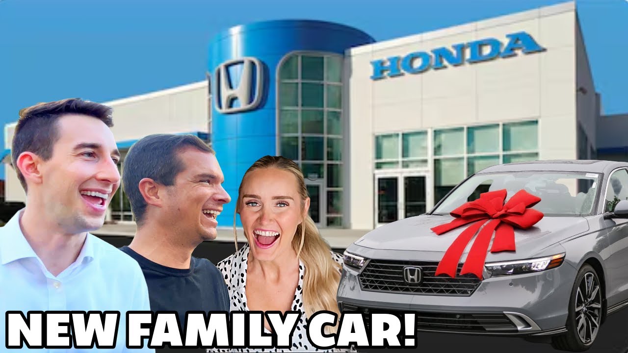 Our Family Is Buying a NEW Car! Test Driving a Honda Accord ...