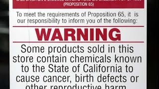 What is California Proposition 65? Supplement WARNING Labels (UPDATE) - VLOG 4