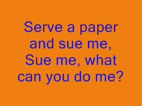 Guys and Dolls- Sue Me